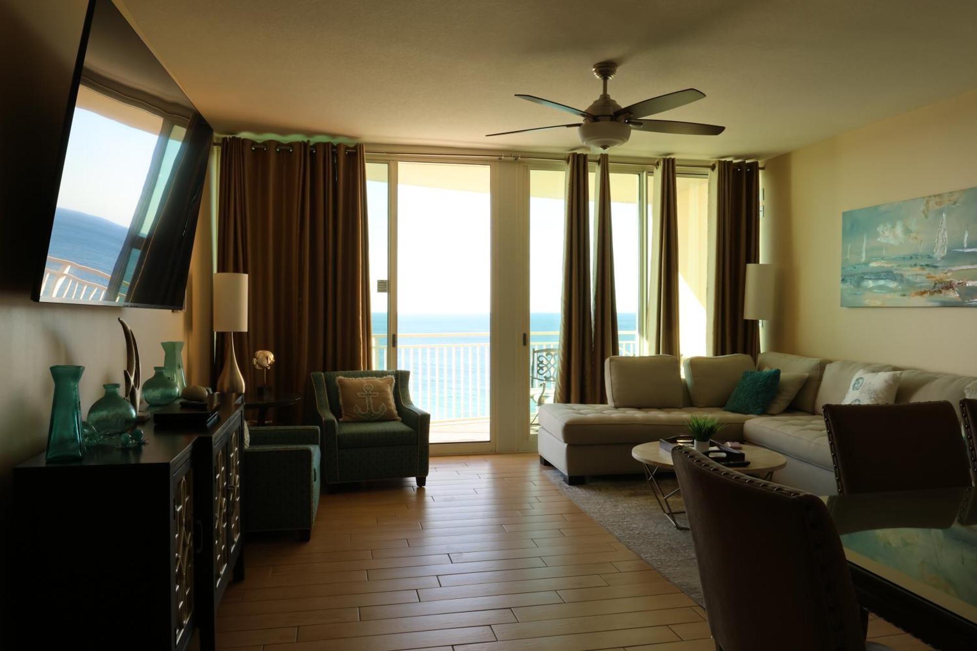 Aqua 1504 Beachfront Condo With Free Beach Chairs Panama City Beach Kültér fotó